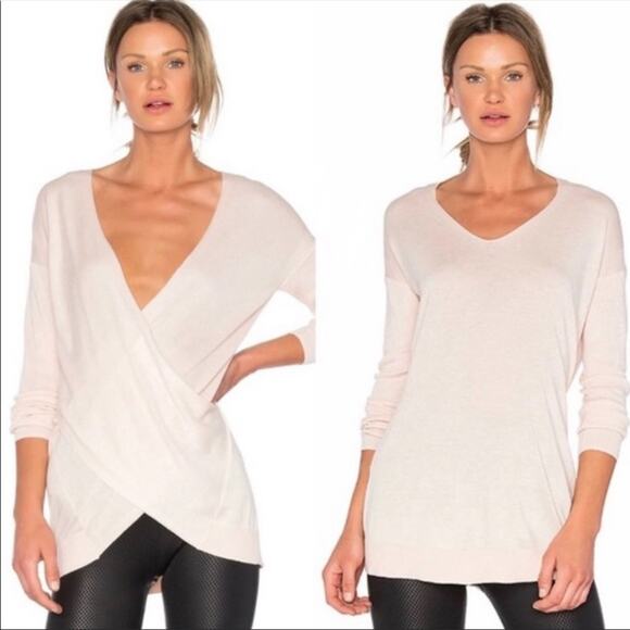 Revolve Vimmia Blush Sharasana Reversible Sweater - Picture 3 of 11